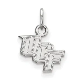 10k White Gold Central Florida XS (Tiny) Charm or 'UCF' Pendant