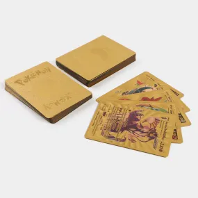 Action Character 55PCs Cards Game | Gold