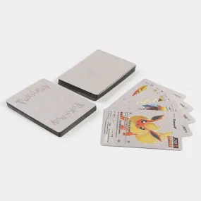 Action Character 55PCs Cards Game | Silver