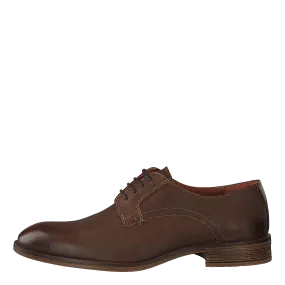 Biabyron Leather Derby Cognac