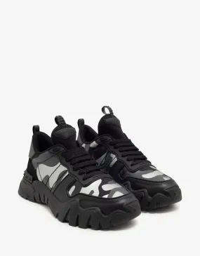 Black Camouflage Rockrunner Plus Trainers