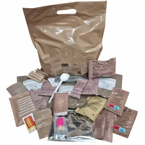 British Army 24 Hour Operational Ration Pack Halal - Menu 3