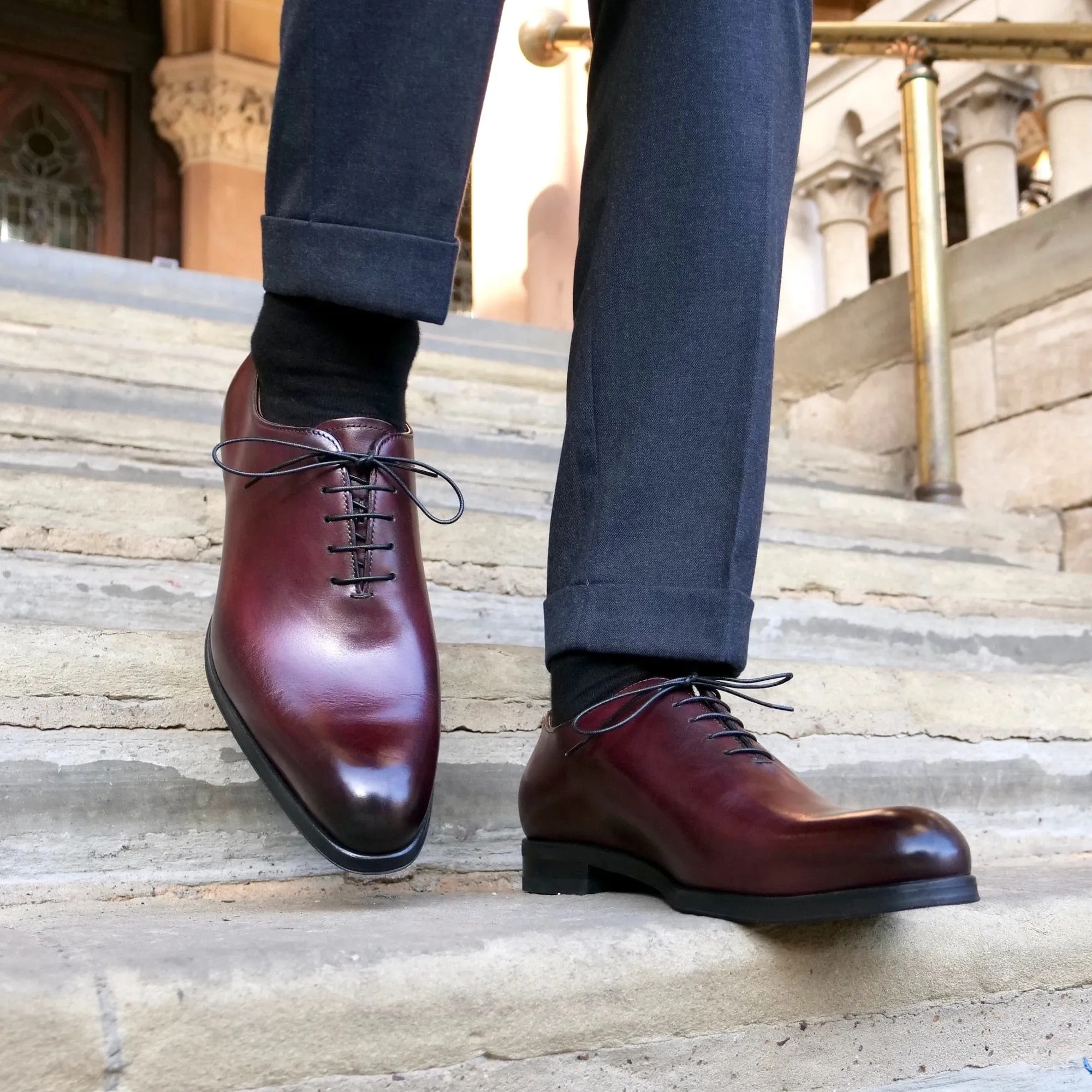 Camden Wholecut Oxford Oxblood