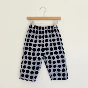 Fahari Bazaar | Kids Lazy Pants in Black & White Polka Dot