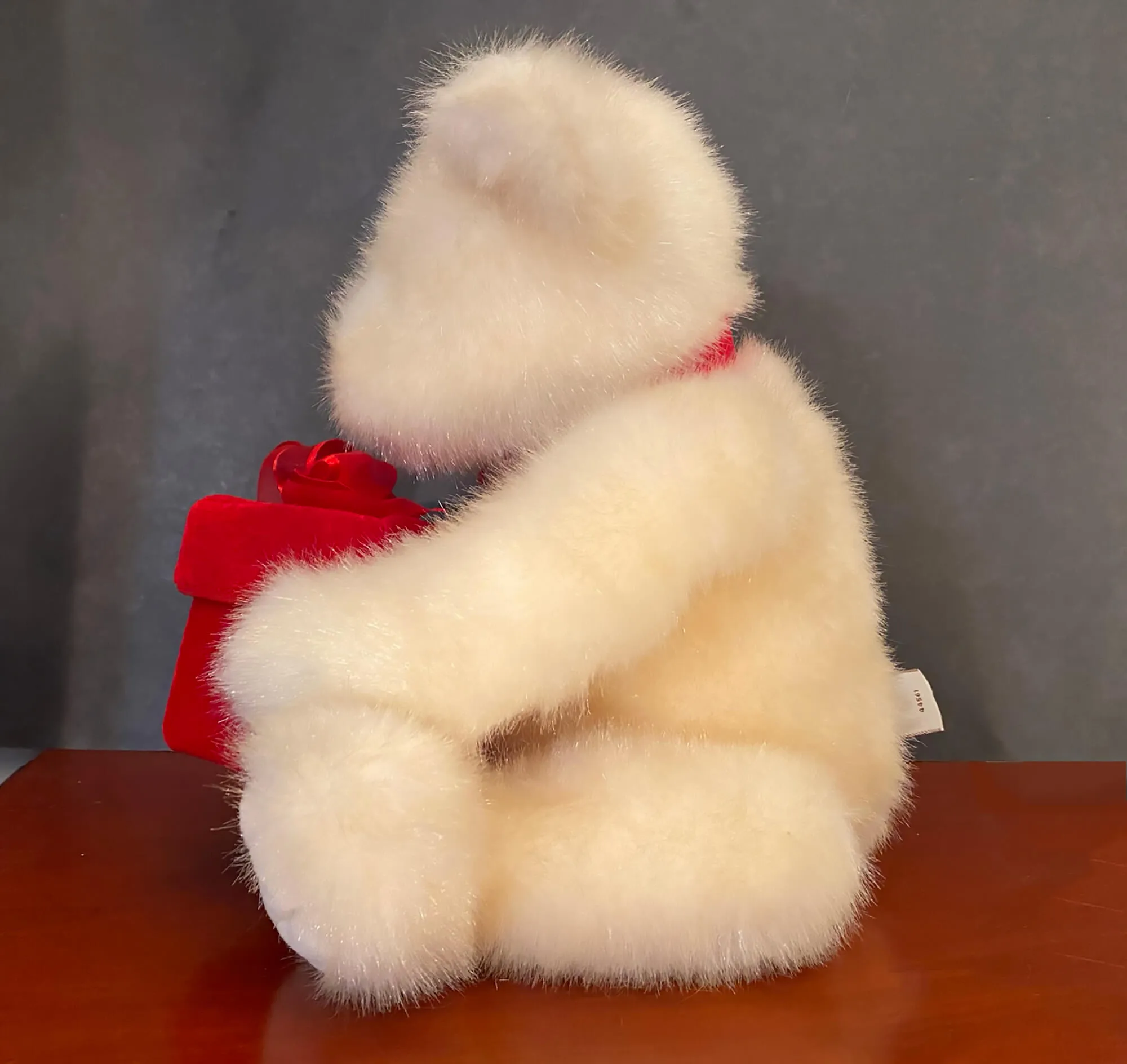 GUND Plush Teddy Bear, Red Velvet Gift Box 12.5". Valentine's Day, Engagement Gift