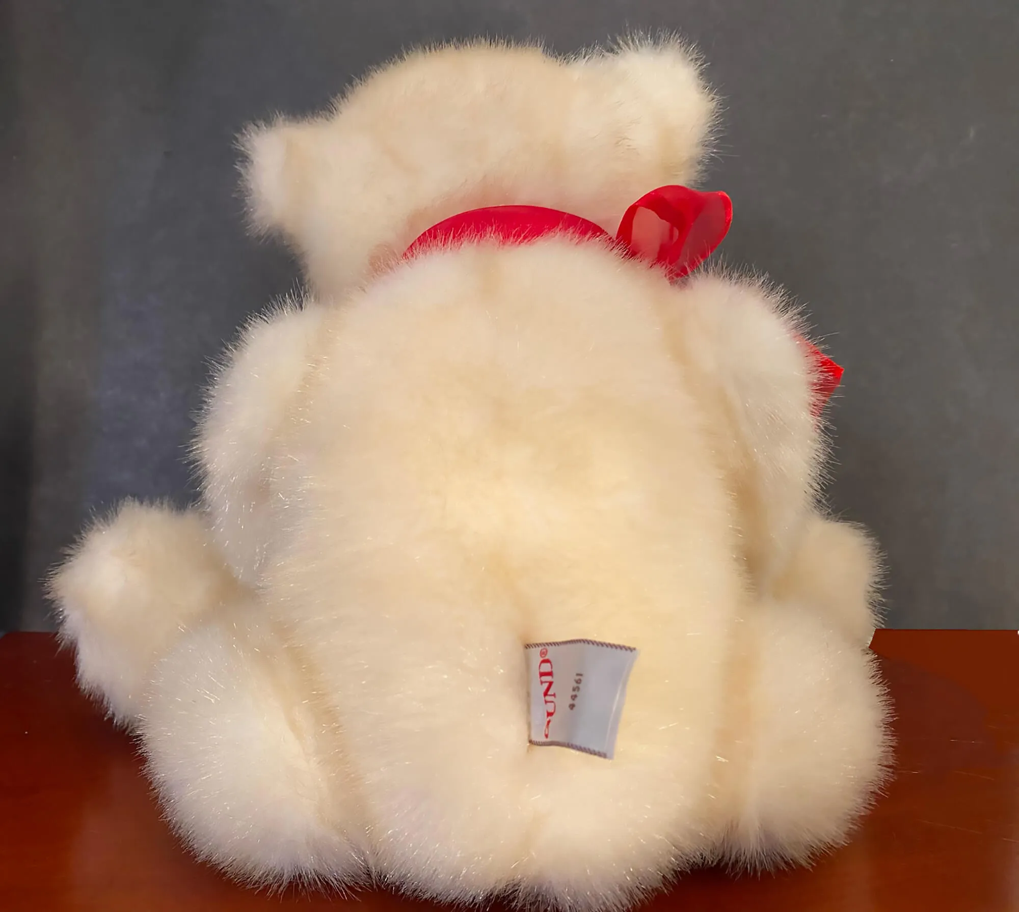 GUND Plush Teddy Bear, Red Velvet Gift Box 12.5". Valentine's Day, Engagement Gift