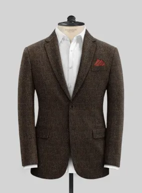 Harris Tweed Country Dark Brown Jacket