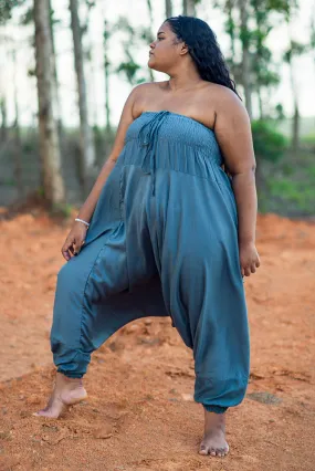 Plus Size Gray Classic Pants